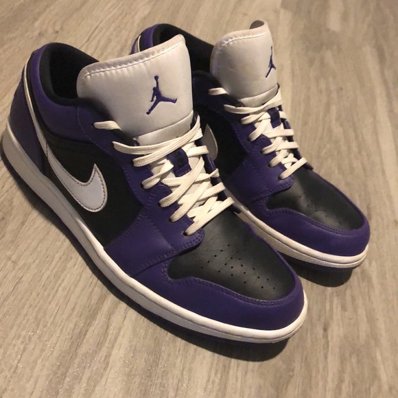 Air Jordan 1 low purple - Picture 2 of 5